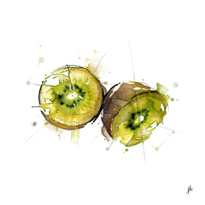 Kiwifruit Canvas Print