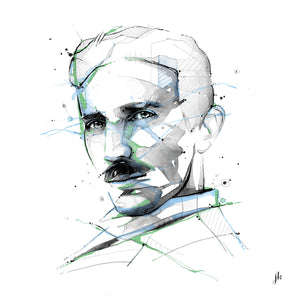 Nikola Tesla Canvas Print