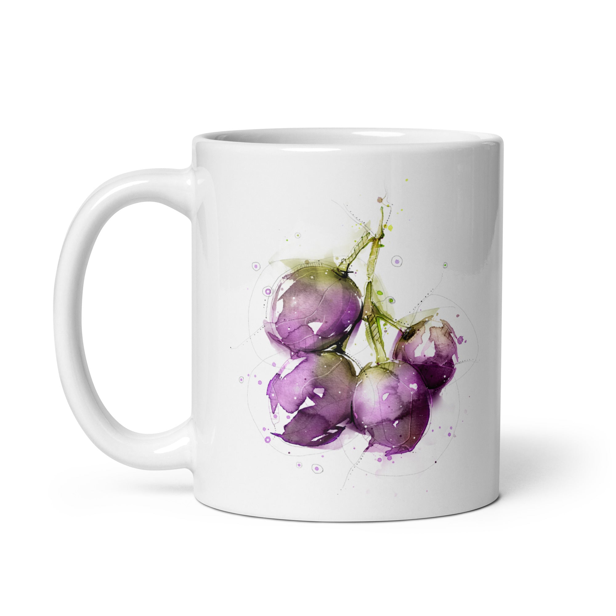 Grapes Glossy Mug