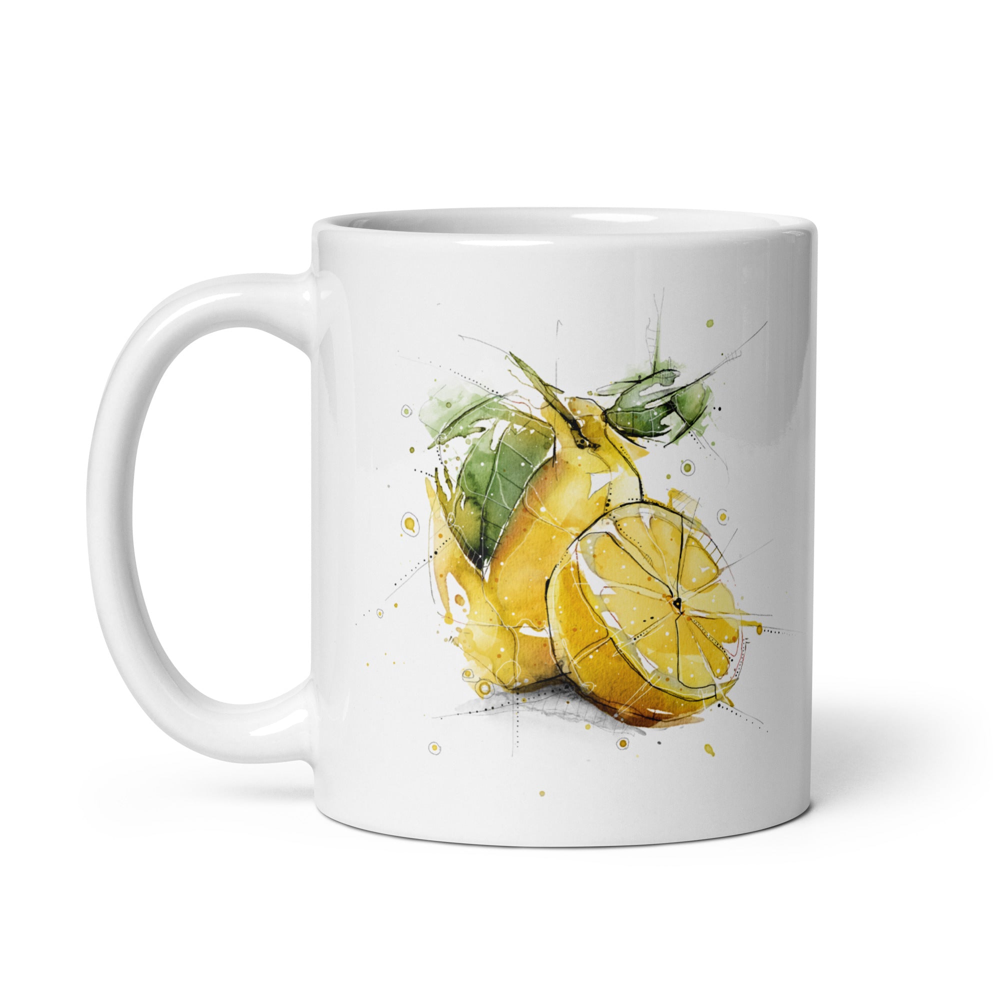 Lemon Glossy Mug
