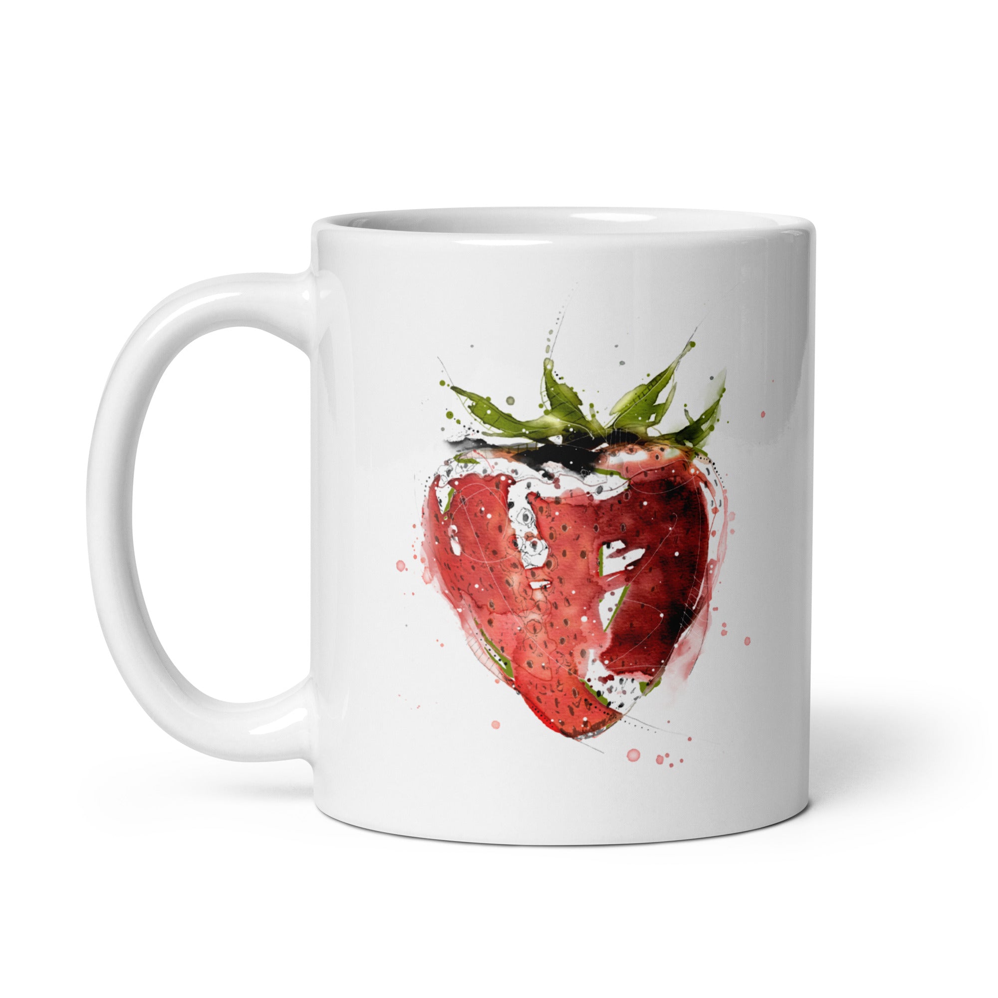Strawberry Glossy Mug