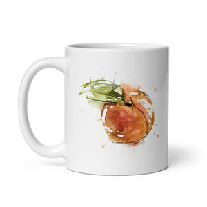 Peach Glossy Mug