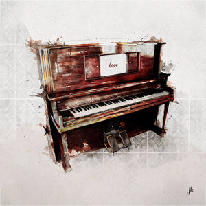 Piano Canvas Print
